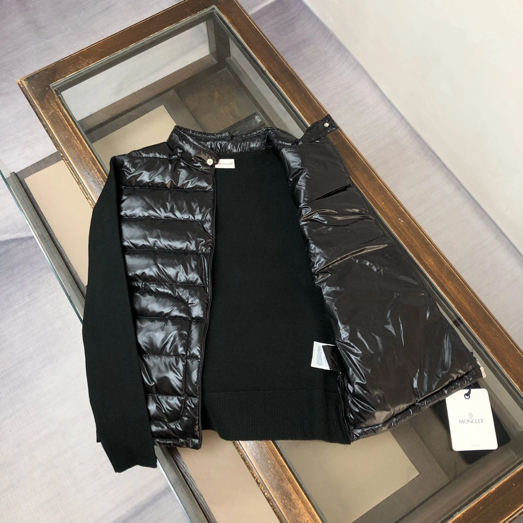 wg.luxury-- 7o9385r Down jacket wool white goose down 2colour item: E-F453I2862-2